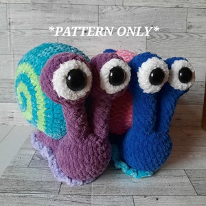 Gehaakte slak *ALLEEN PATROON*