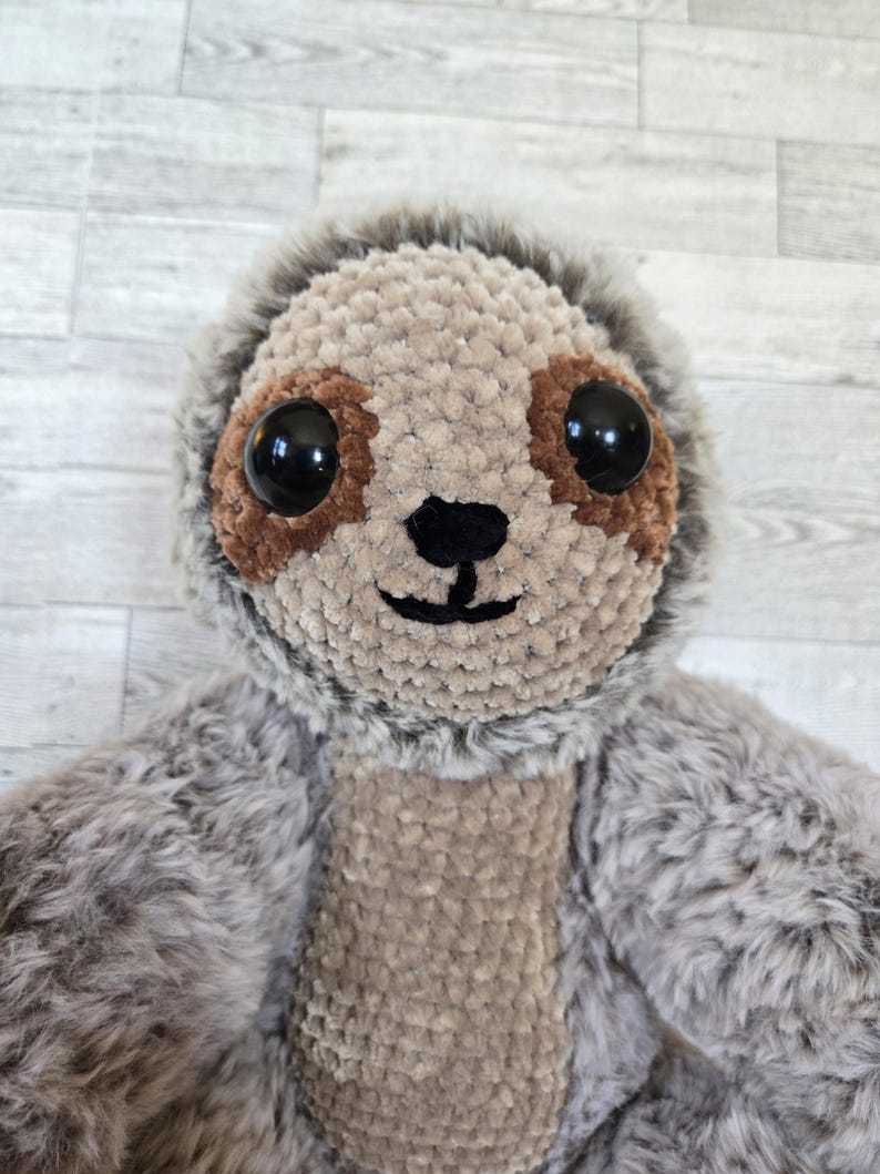 Häkelanleitung für ein Kuschelfaultier *NUR DIE ANLEITUNG* Bild 3