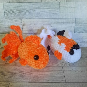 Crochet Goldfish Plushie