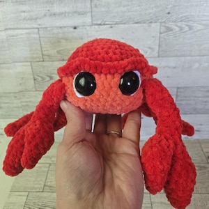 Crochet Crab Plushie