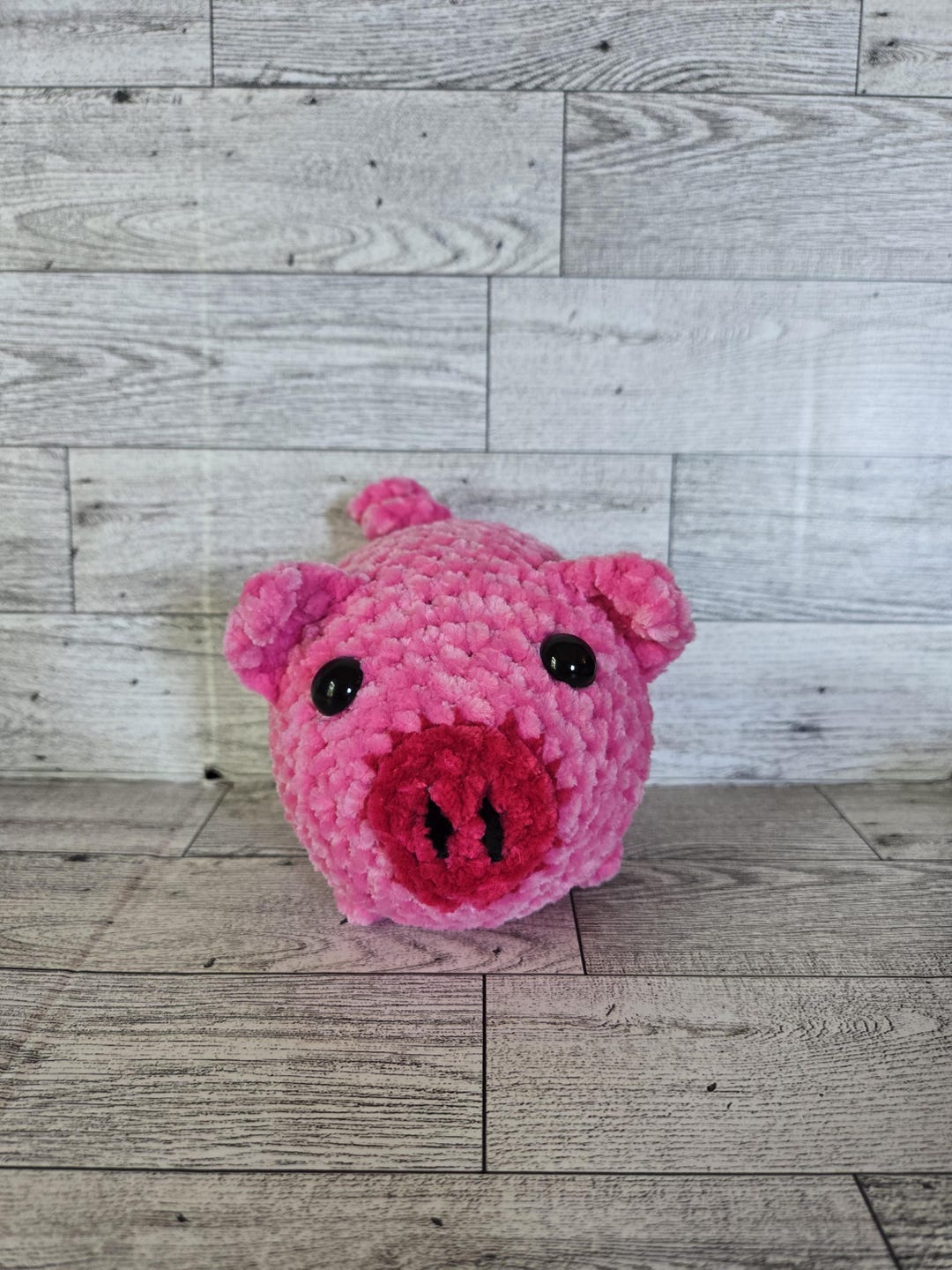 かぎ針編みの豚のぬいぐるみ - Etsy 日本