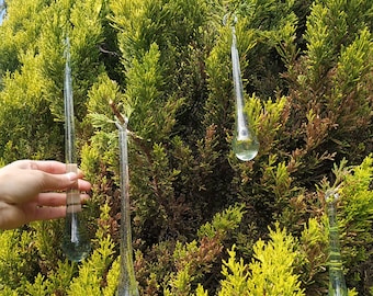 Blown glass drops set