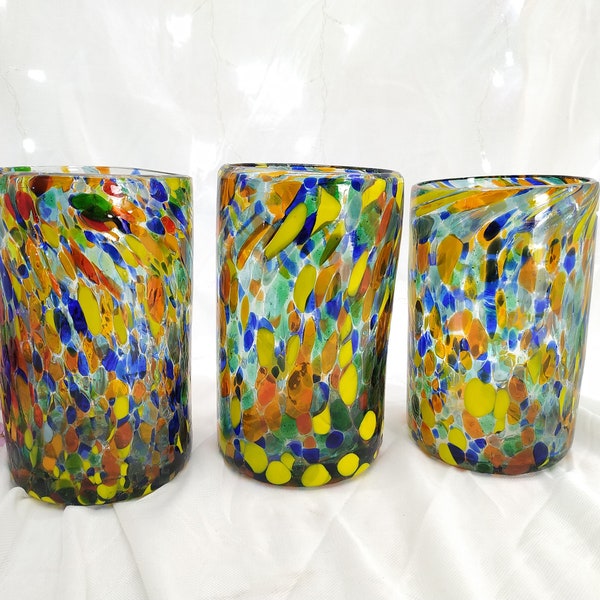 Hand Blown Glasses Etsy