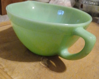 Bol para batir vintage de jadeíta Anchor Hocking Fire King para horno