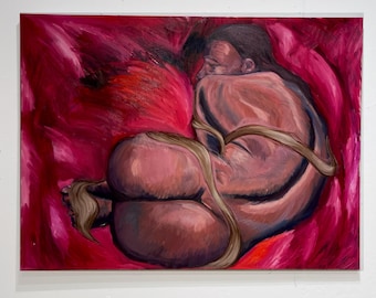 Impresión de figura abstracta