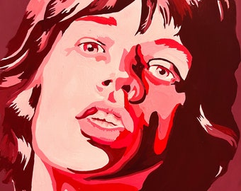 Láminas de arte pop de Mick Jagger