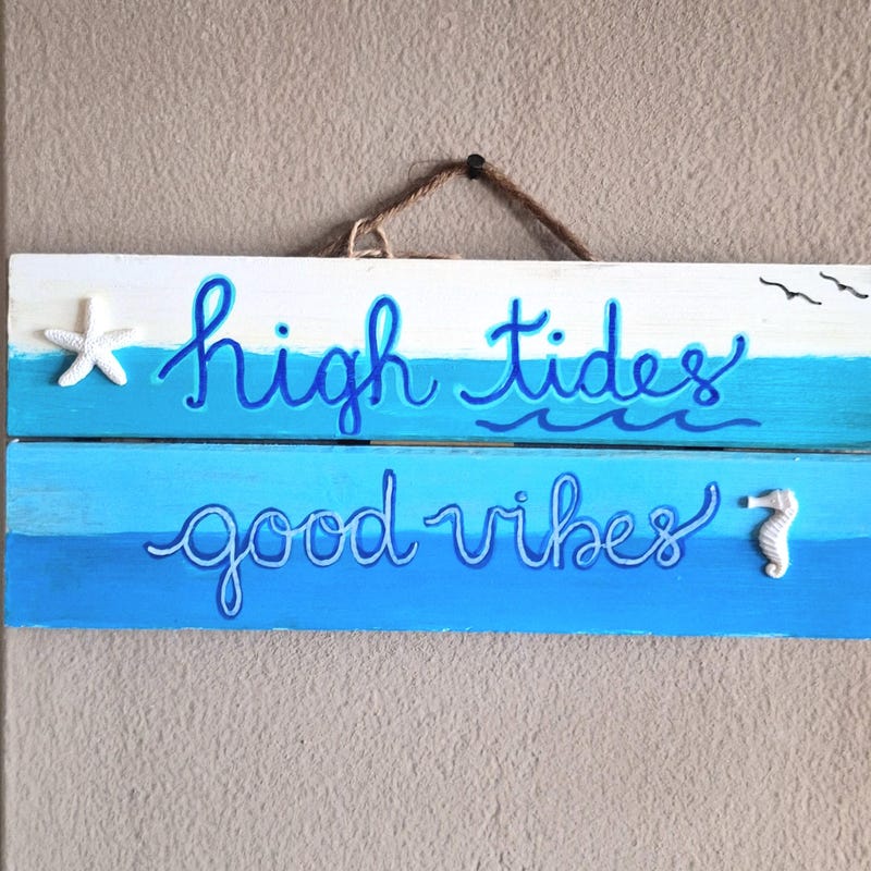 High Tide Sign - Etsy