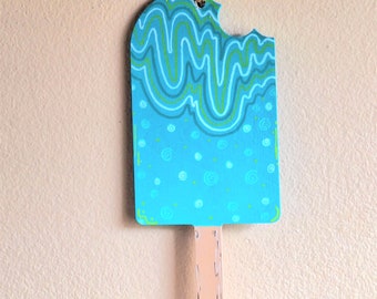 Summer Door Decor: Hand Painted Popsicle