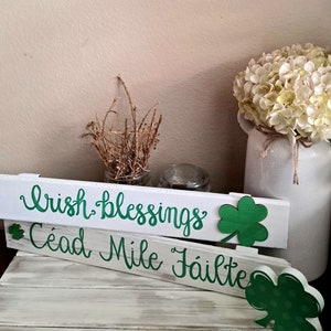 Cead Mile Failte, 100,000 Welcomes, Irish Welcome Sign, Irish Blessings, Pallet Sign