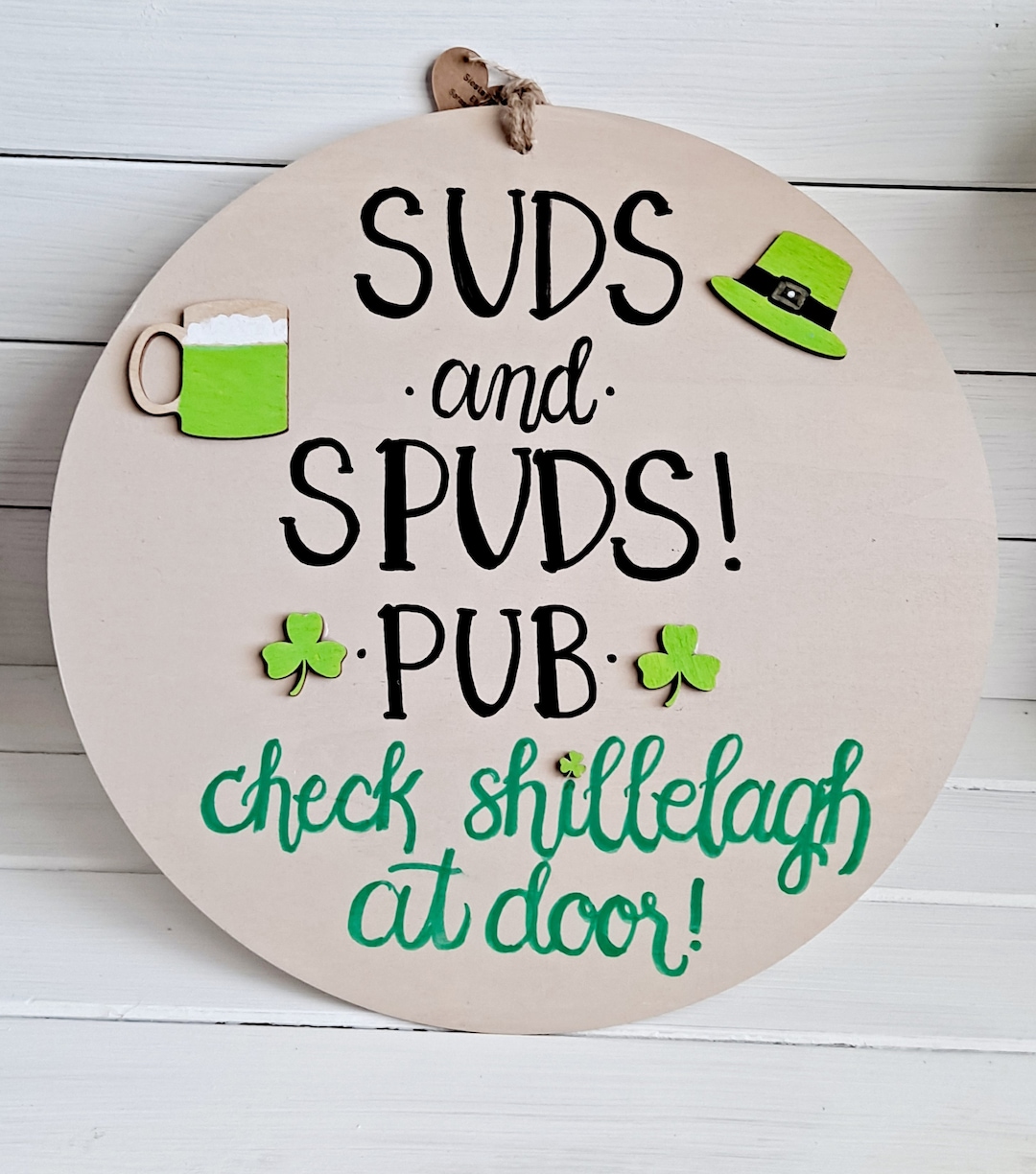 Fun Irish Signs Funny Irish Pub Sign: Hand Painted St. Patrick's Day Decor - Etsy
