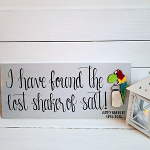 Jimmy Buffett, Lost Shaker of Salt, Margaritaville, Hand Painted Sign