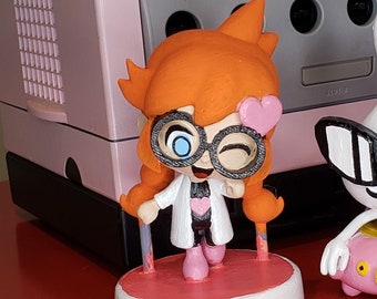 Handpainted Penny Crygor Figure - WarioWare