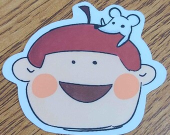 Apple Kid EarthBound Sticker
