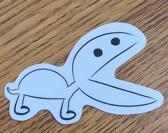 Chomp the Turtle WarioWare Sticker