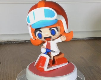 Handpainted Mona Figure - WarioWare