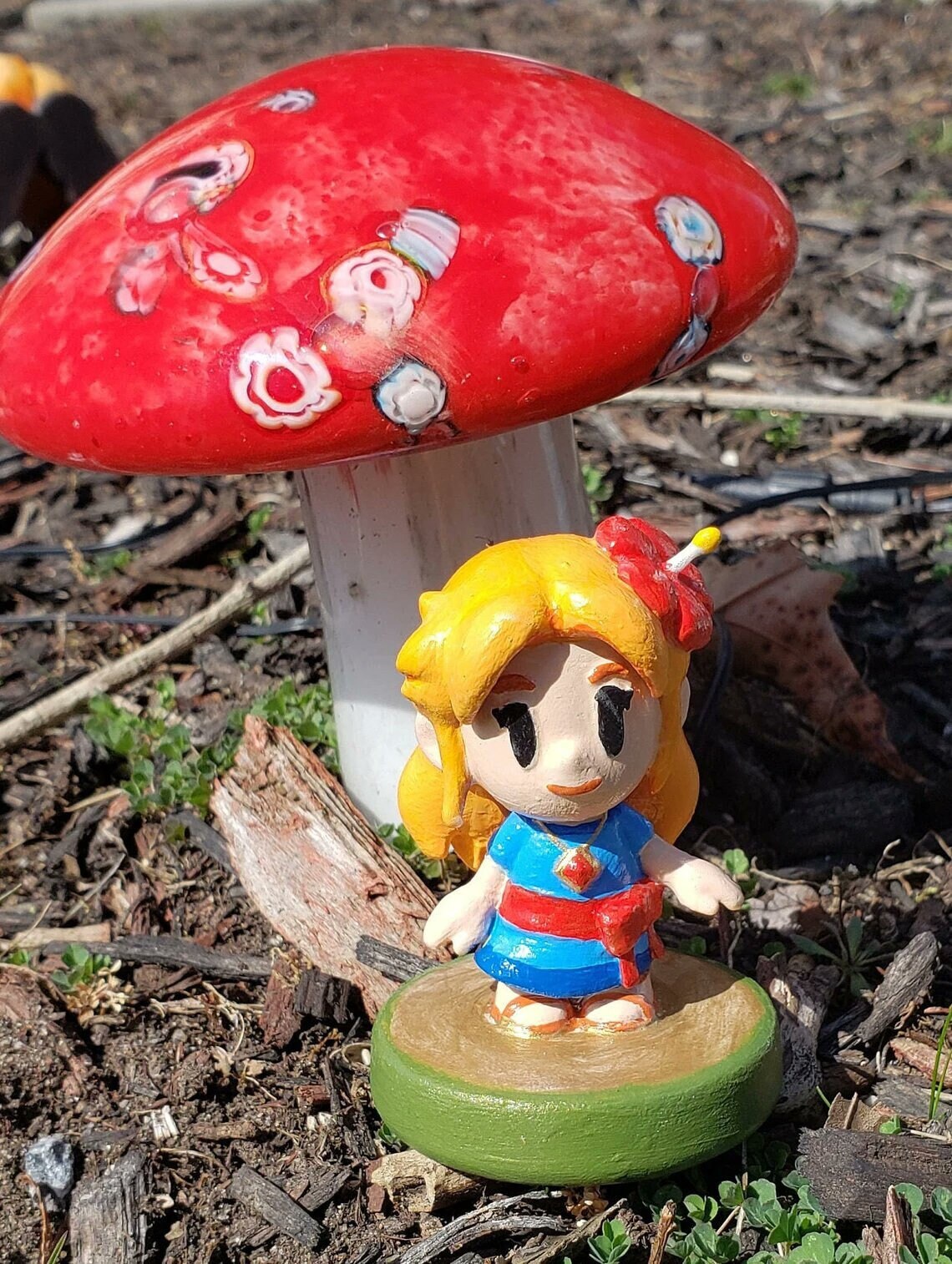 Handpainted Marin Amiibo Style Figure - Zelda Link's Awakening - Etsy