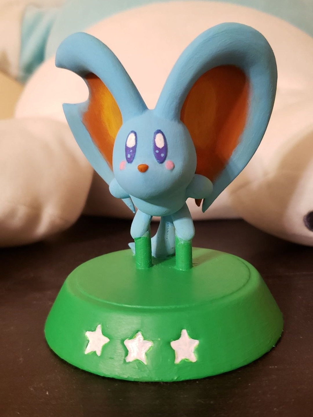 Handpainted Elfilin Figure Kirby and the Land Etsy