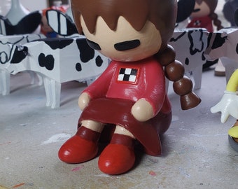 Handpainted Madotsuki Figure - Yume Nikki