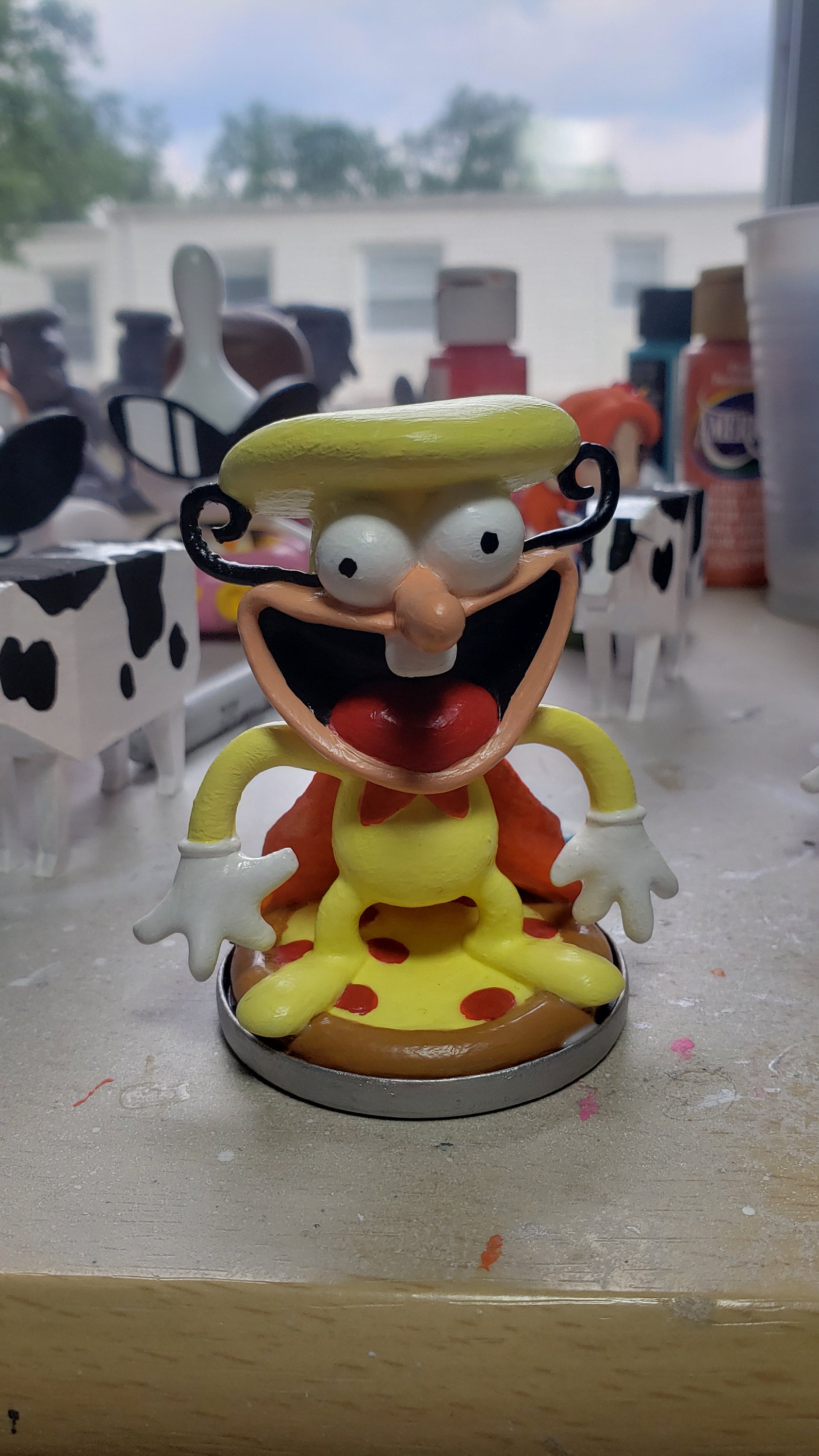 Handpainted the Noise Figure From Pizza Tower - Etsy