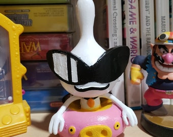 Handpainted Orbulon Figure WarioWare