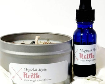 Neith Oil and Candle Combo