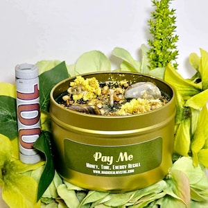 Pay Me Money Ritual Candle