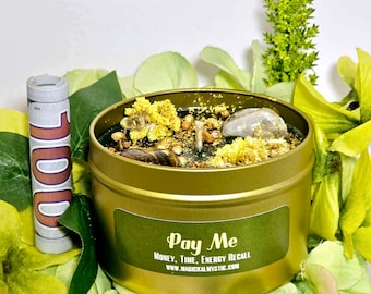 Pay Me Money Ritual Candle