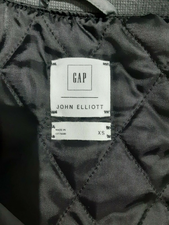 John Elliott Flight Jacket Size XS- Gray X GQ - image 4