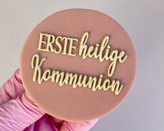 First Holy Communion Embosser Stamp fondant stamp