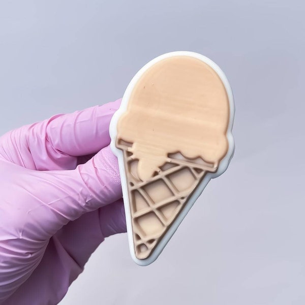 IJshoorntje koekjesstempel met koekjesvormer Cookie Cutter Biscuit Stamp