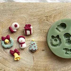 CookieCutterFabrik Jingle Bells Set Silikon Form Silikon Mould