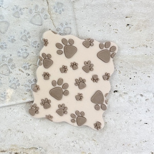 Goffratrice con motivo a impronta di zampa - Festa a tema cani, Decorazione per biscotti a forma di cucciolo
