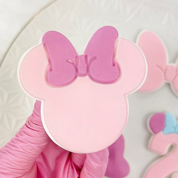 Souris avec timbre fondant Bow Embosser avec emporte-pièce