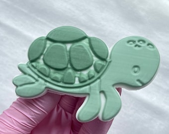 Turtle Cookie Embosser with Cutter