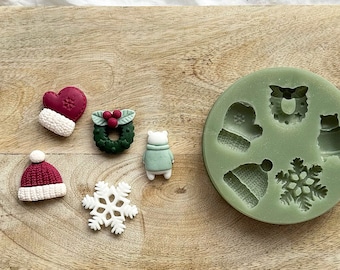 CookieCutterFabrik Its cold Outside Set Silikon Form Silikon Mould