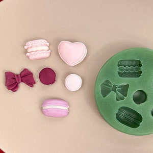 CookieCutterFabrik Alla hjärtans dag silikonform Heliga Macarons