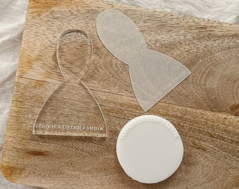Scraper Set for Two Toning Sugar Cookies