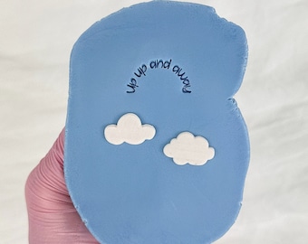 Micro Stamp Cloud with Micro Font Cookie Stamp