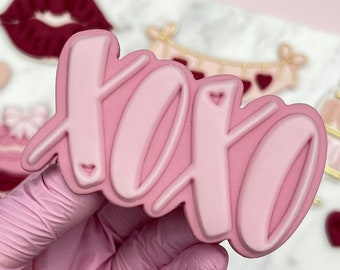 XOXO Cookie Cutter & Embosser Stamp