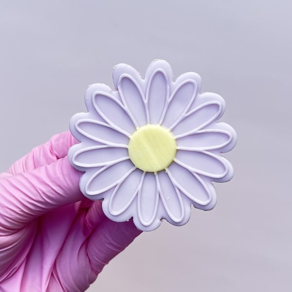 Daisy Flower Embosser Keksstempel mit Keksausstecher