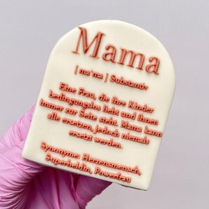 Mama Definition Embosser Stamp Fondant Cookie image 1