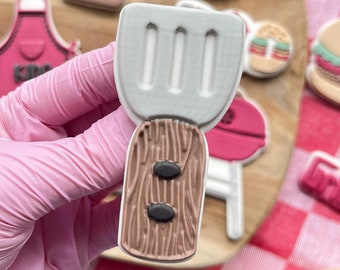 Spatula Cookiestamp Embosser with Cutter