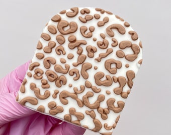 Leopard Animal Print Pattern Embosser Stamp Fondant Stamp