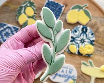 Branch Cookie Cutter Embosser Stamp Wedding Amalfi Coast