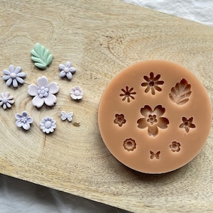 CookieCutterFactory - Stampo in silicone per set di fiori