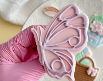 Butterfly Fondant Embosser Cookie Stamp Cookie Cutter