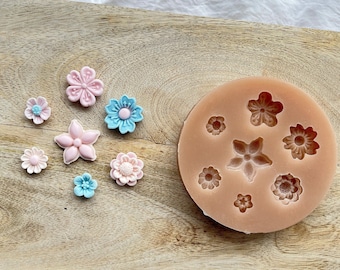 CookieCutterFactory Blooming Set Silicone Mold Silicone Mould