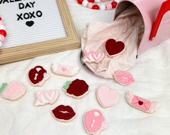 Valentines Day Minis Cookie Cutter & Embosser Stamp