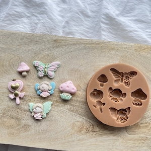 CookieCutterFabrik Fairy Set Silikon Form Silikon Mould