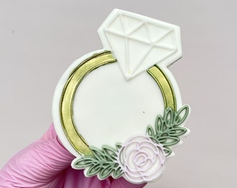 Floral Ring Embosser Stamp & Cookie Cutter